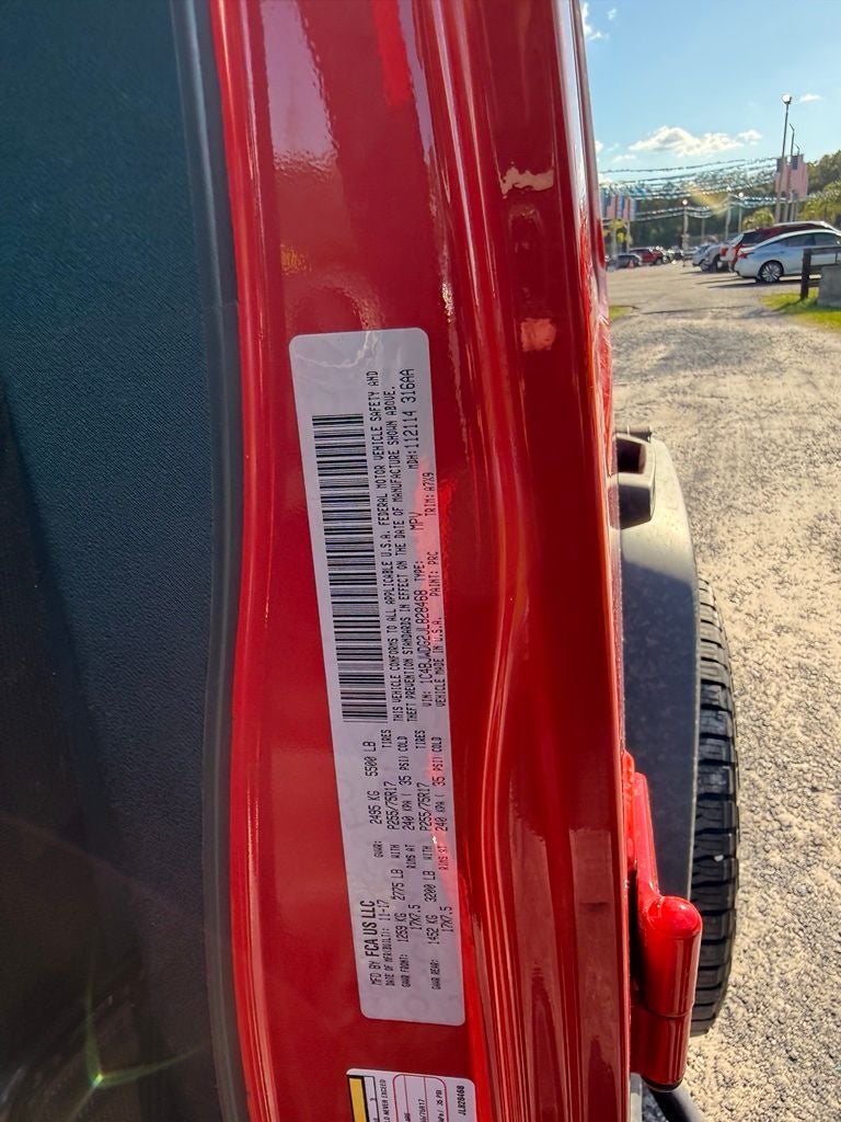2018 Jeep Wrangler JK Unlimited Sport