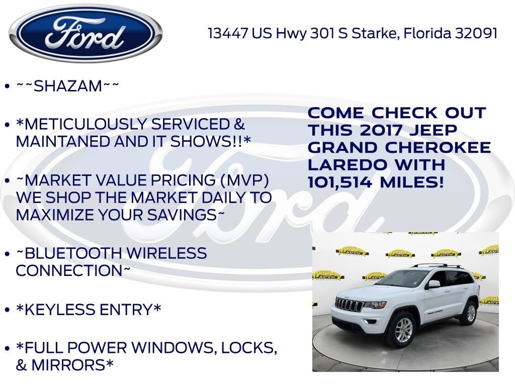 2017 Jeep Grand Cherokee Laredo