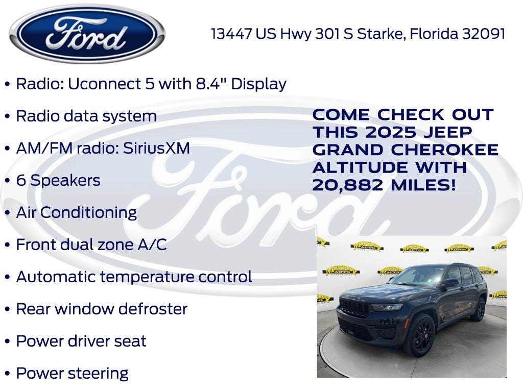 2025 Jeep Grand Cherokee Altitude