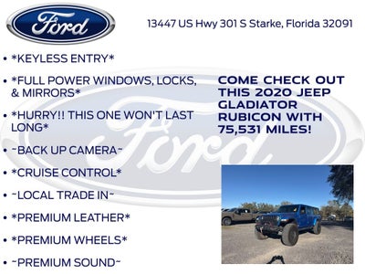 2020 Jeep Gladiator Rubicon