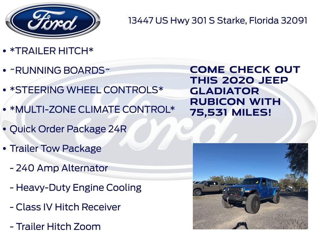 2020 Jeep Gladiator Rubicon