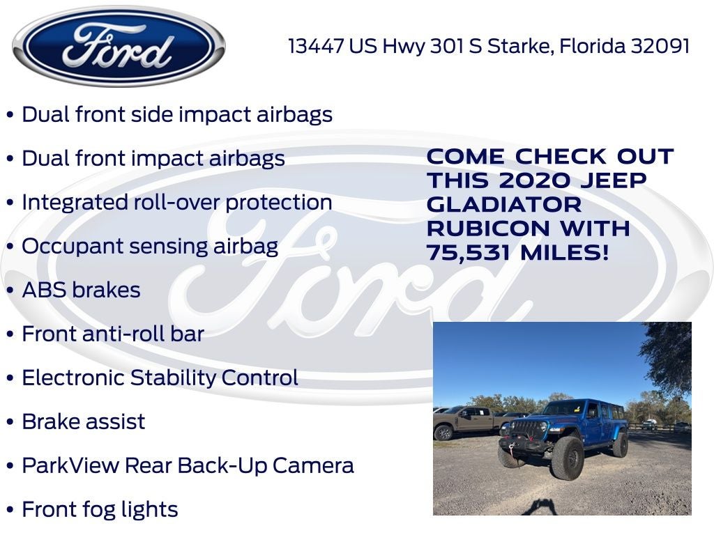 2020 Jeep Gladiator Rubicon