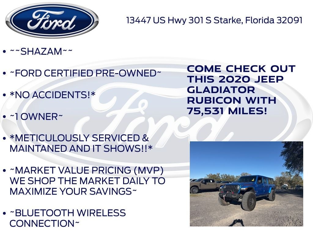 2020 Jeep Gladiator Rubicon