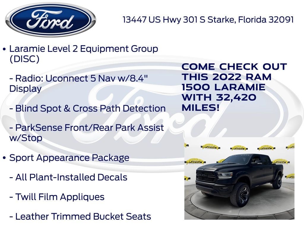 2022 RAM 1500 Laramie