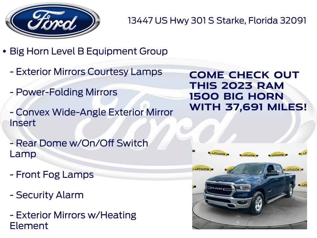 2023 RAM 1500 Big Horn/Lone Star