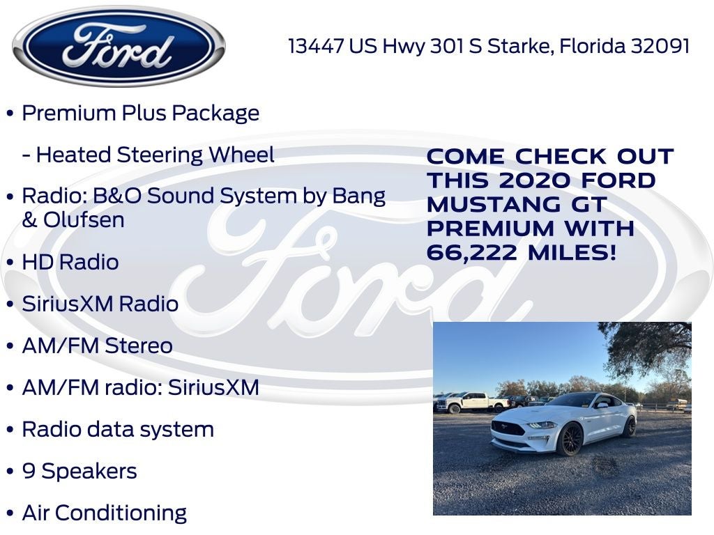 2020 Ford Mustang GT Premium