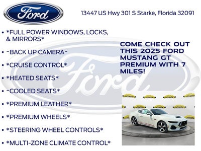 2025 Ford Mustang GT Premium 401A