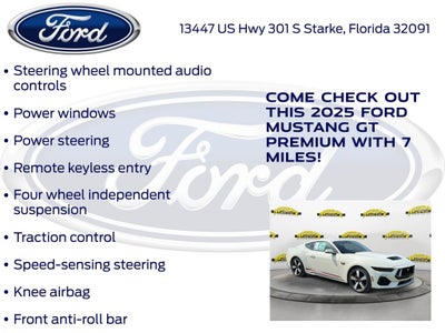 2025 Ford Mustang GT Premium 401A