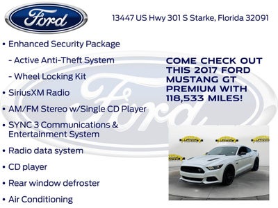 2017 Ford Mustang GT Premium