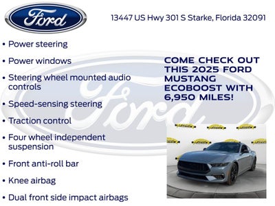 2025 Ford Mustang EcoBoost