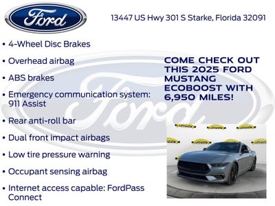 2025 Ford Mustang EcoBoost