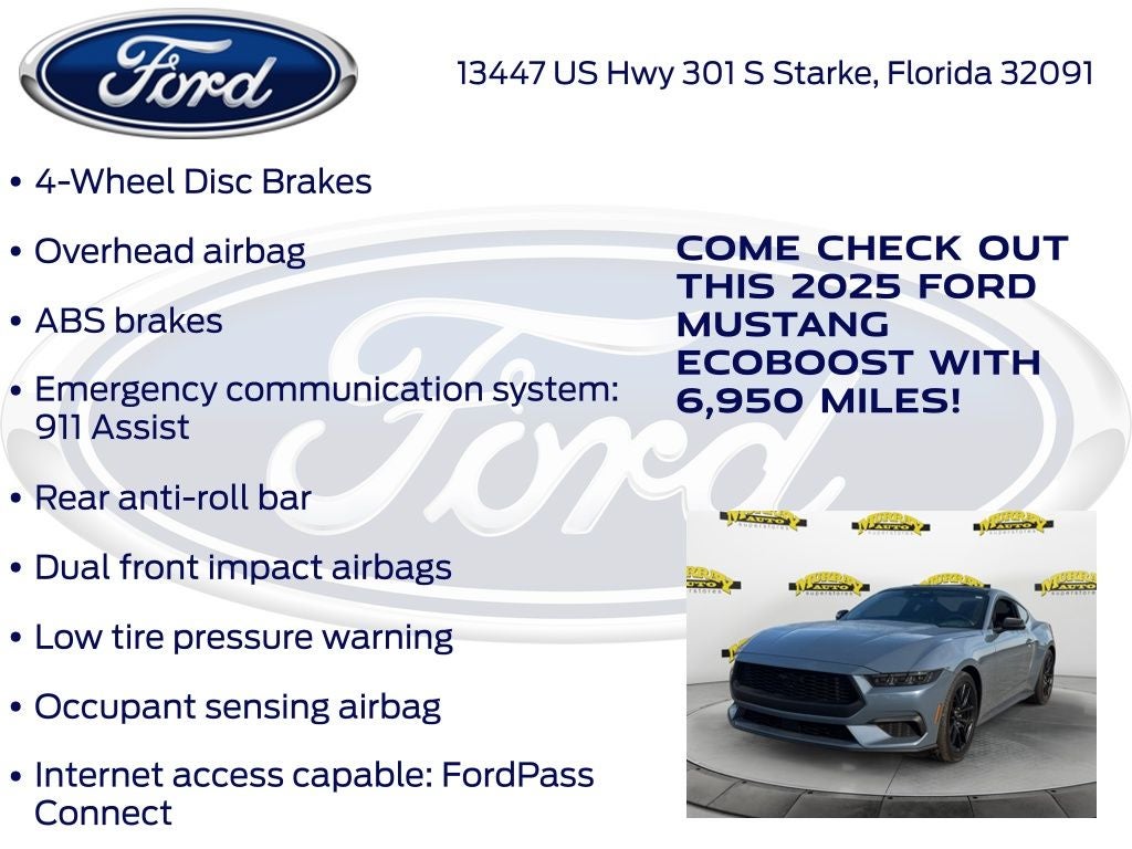 2025 Ford Mustang EcoBoost