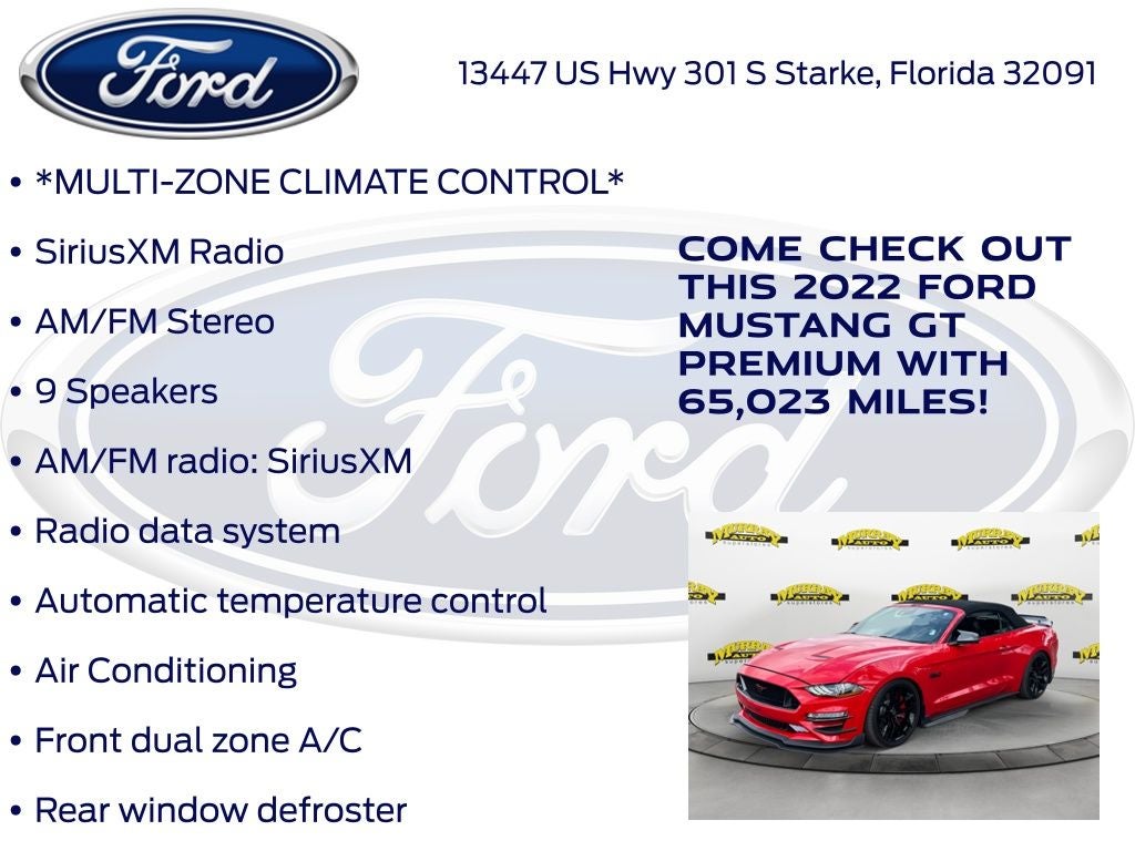 2022 Ford Mustang GT Premium