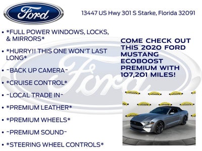 2020 Ford Mustang EcoBoost Premium
