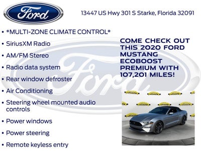 2020 Ford Mustang EcoBoost Premium