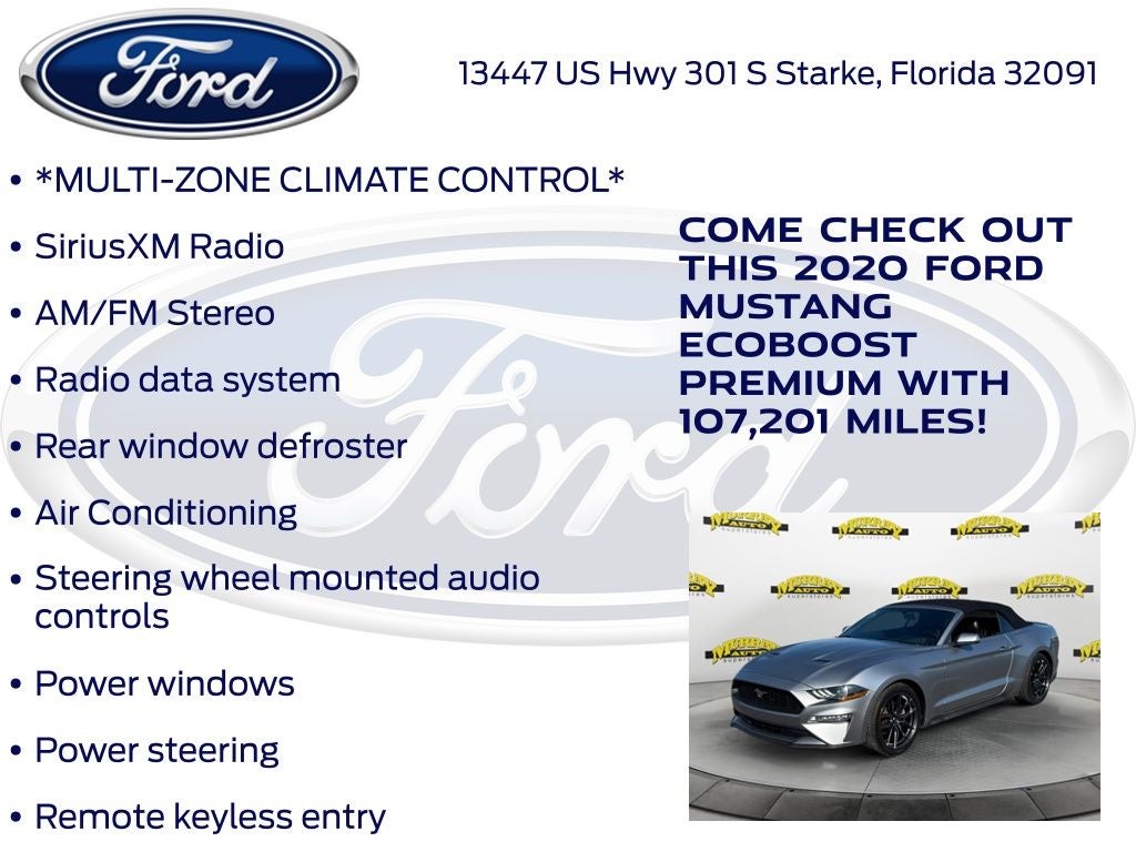 2020 Ford Mustang EcoBoost Premium