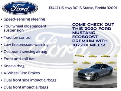 2020 Ford Mustang EcoBoost Premium