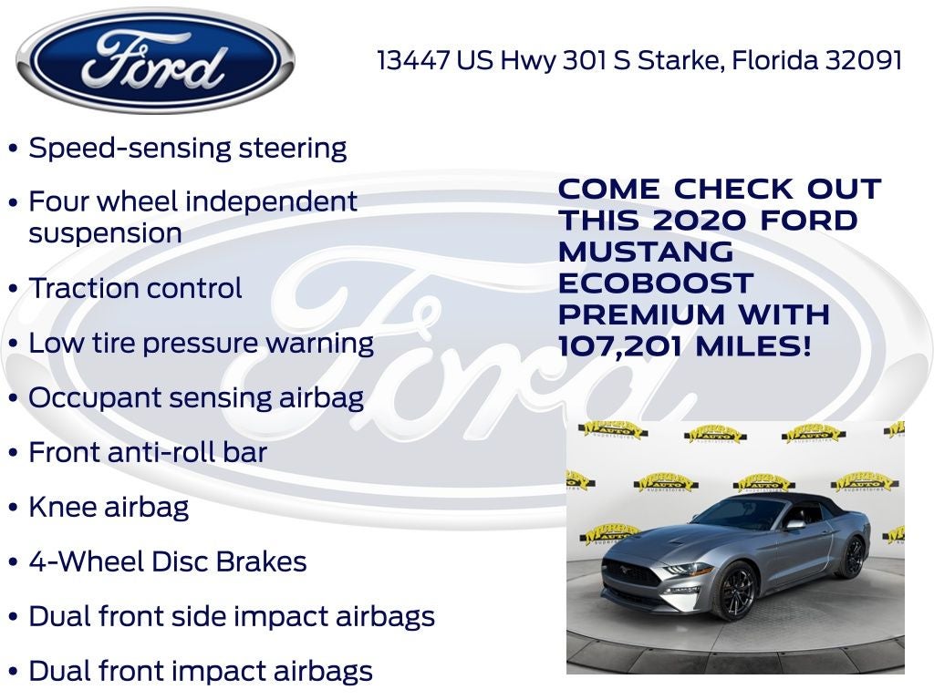 2020 Ford Mustang EcoBoost Premium