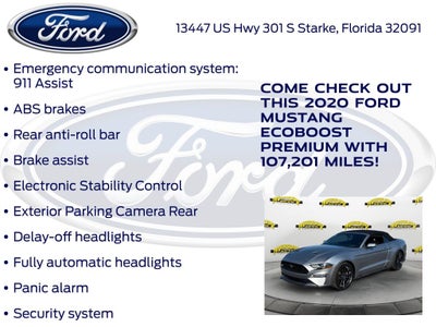 2020 Ford Mustang EcoBoost Premium