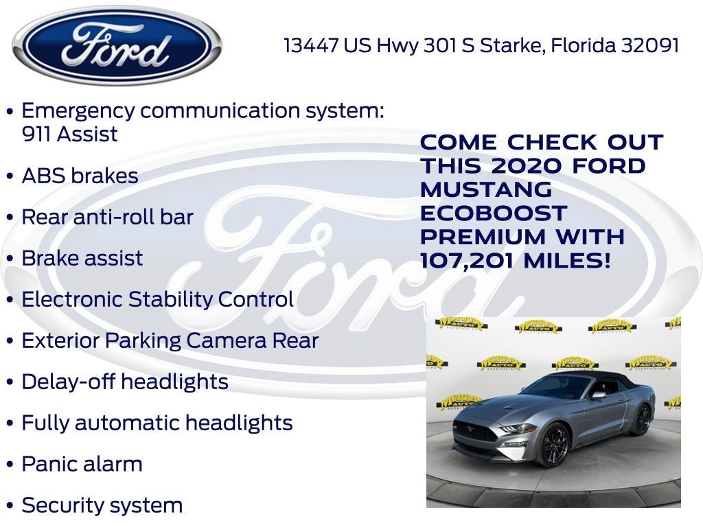 2020 Ford Mustang EcoBoost Premium