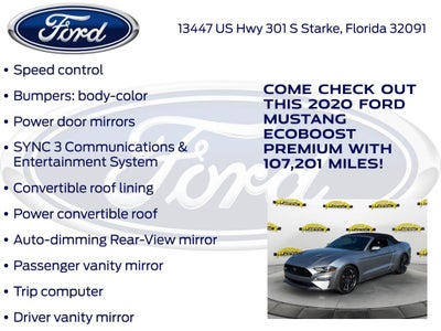 2020 Ford Mustang EcoBoost Premium