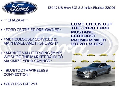 2020 Ford Mustang EcoBoost Premium