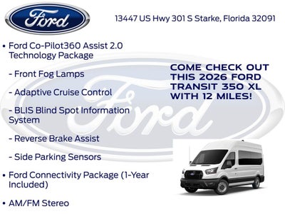 2026 Ford Transit-350 XL 301A