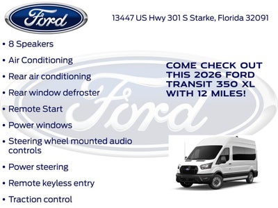 2026 Ford Transit-350 XL 301A