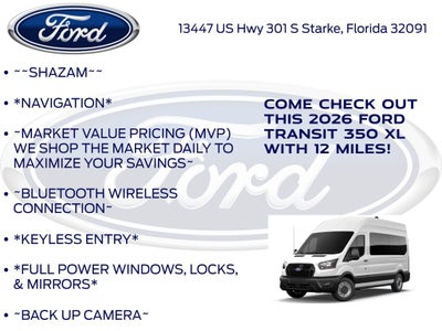 2026 Ford Transit-350 XL 301A