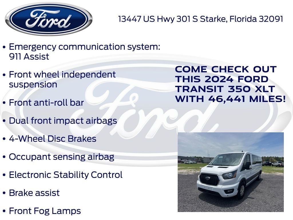 2024 Ford Transit-350 XLT