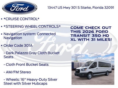 2026 Ford Transit-350 XL