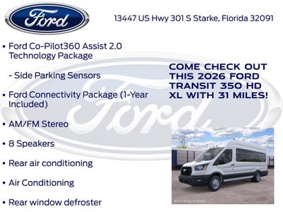 2026 Ford Transit-350 XL