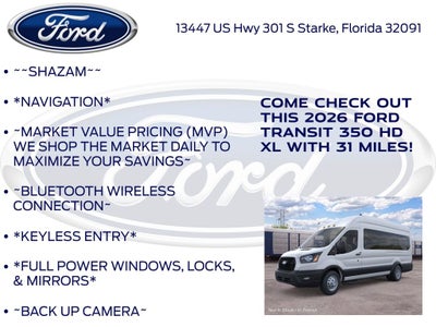 2026 Ford Transit-350 XL