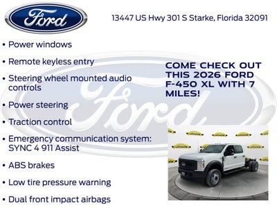 2026 Ford F-450SD XL DRW 650A