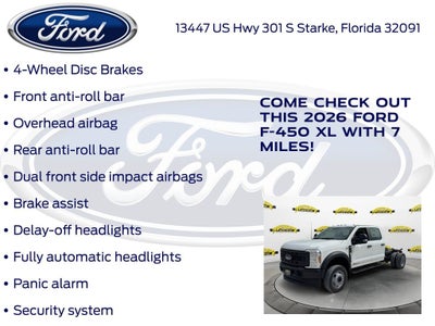 2026 Ford F-450SD XL DRW 650A