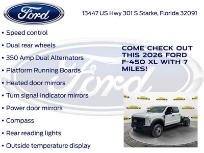 2026 Ford F-450SD XL DRW 650A