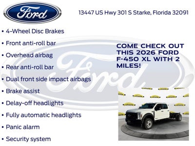 2026 Ford F-450SD XL DRW 650A