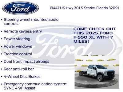 2025 Ford F-550SD XL DRW 660A