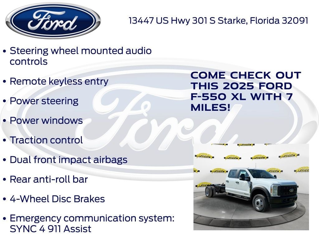 2025 Ford F-550SD XL DRW 660A