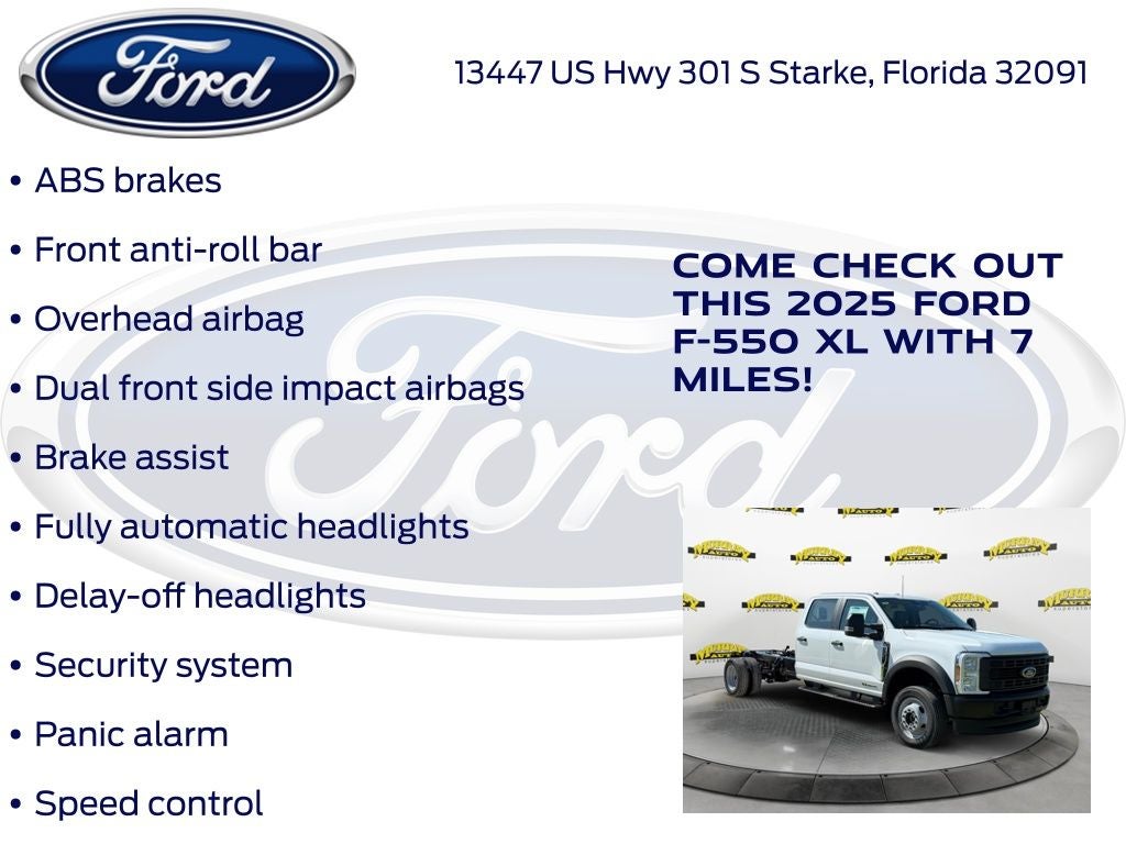 2025 Ford F-550SD XL DRW 660A