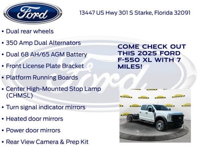 2025 Ford F-550SD XL DRW 660A