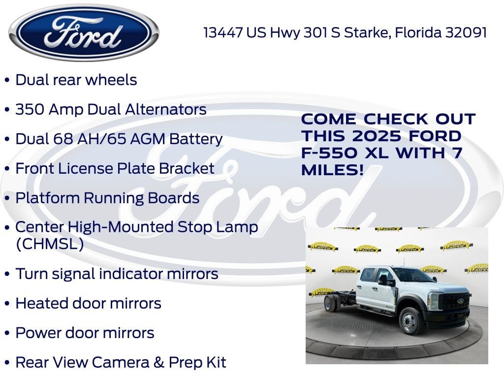 2025 Ford F-550SD XL DRW 660A
