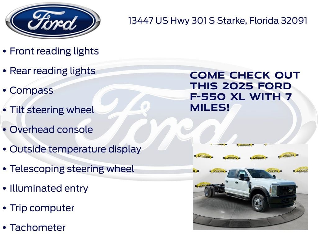 2025 Ford F-550SD XL DRW 660A