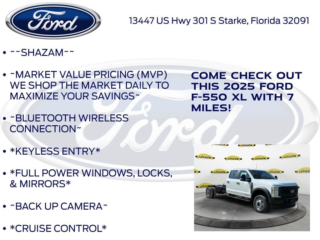 2025 Ford F-550SD XL DRW 660A