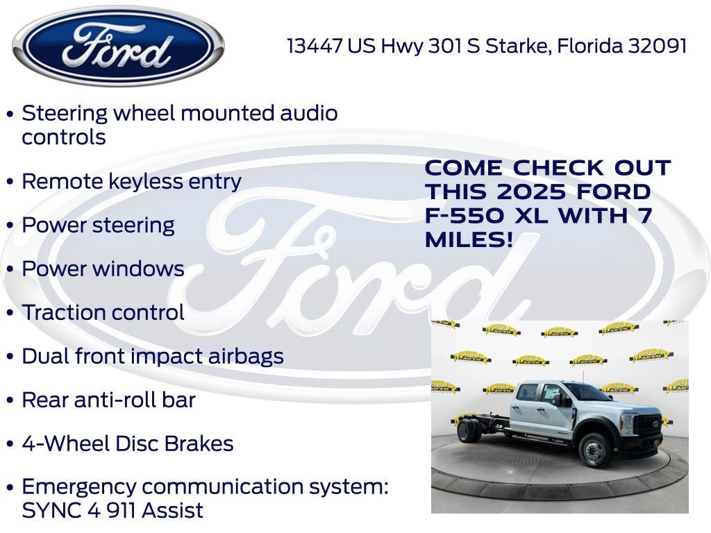 2025 Ford F-550SD XL DRW 660A