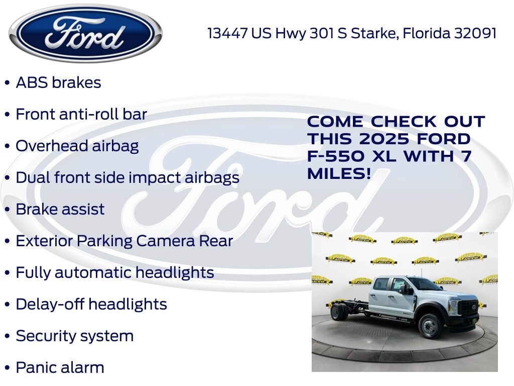 2025 Ford F-550SD XL DRW 660A