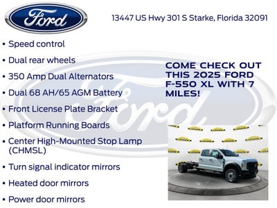 2025 Ford F-550SD XL DRW 660A