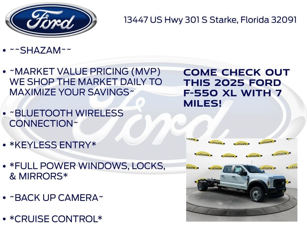 2025 Ford F-550SD XL DRW 660A