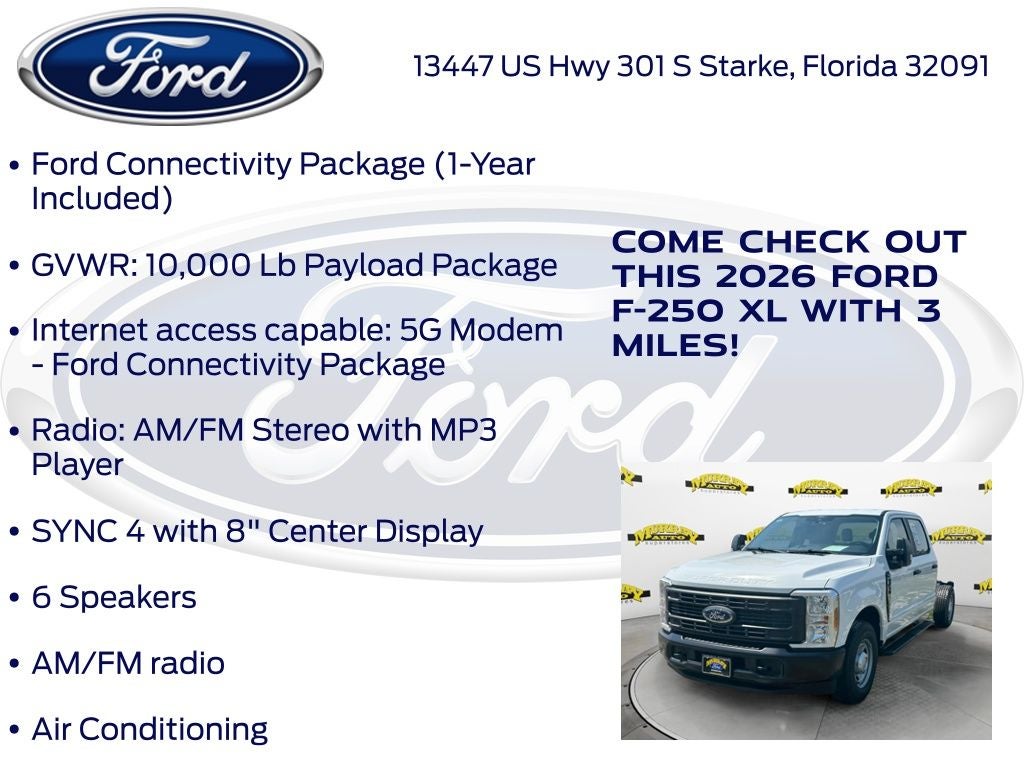 2026 Ford F-250SD XL 600A