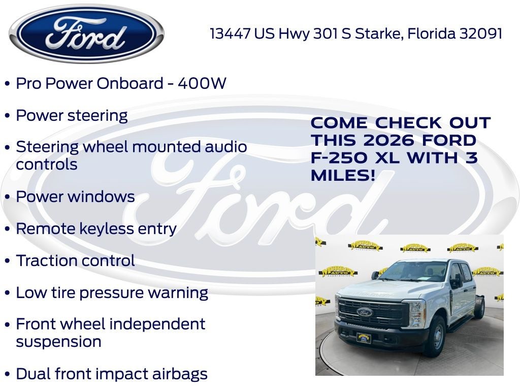 2026 Ford F-250SD XL 600A